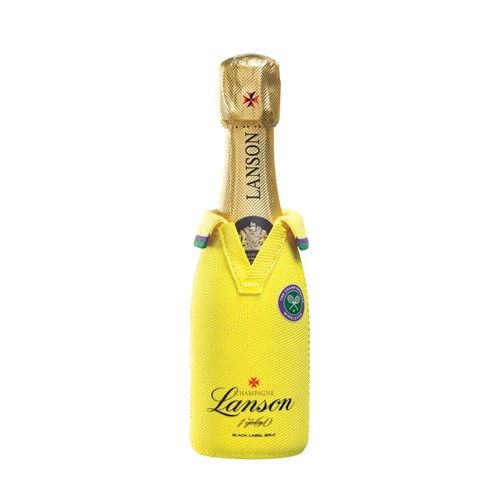 Mini Lanson Black Label Brut NV Wimbledon T-Shirt Chill - Top-Rated